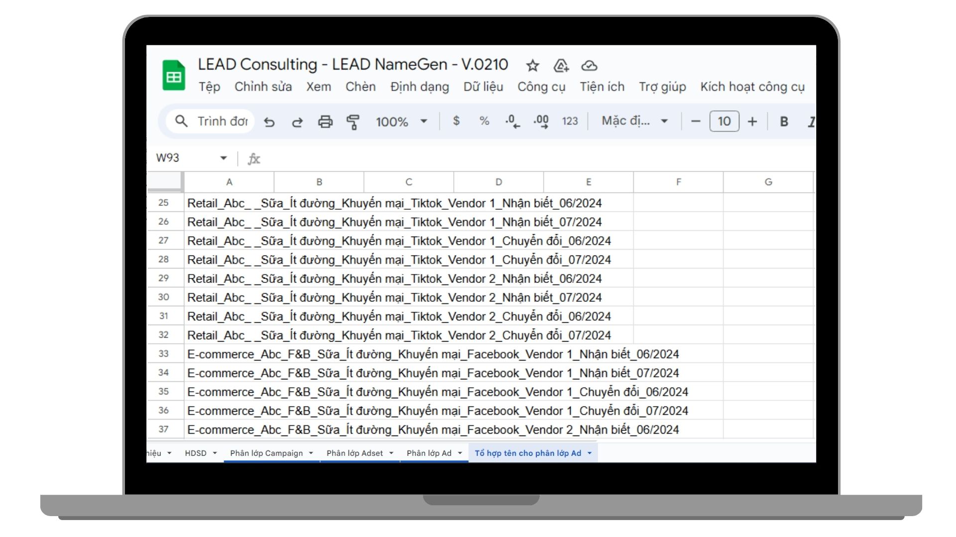 LEAD NameGEN - Công Cụ Miễn Phí Tạo Tên Quảng Cáo 